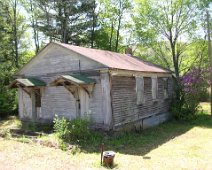 So Bolivar School House 012 Western side, right. SOUTH BOLIVAR SCHOOL HOUSE District #4, Joint with Alma Photos by Ron Taylor, 5/15/2009